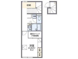 レオパレス泰夢の物件間取画像